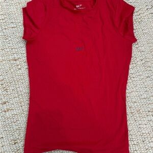 SET Active Vibrant Red Short Sleeve Tee